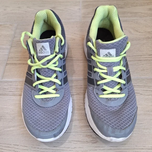 Adidas women's grey and lime running shoes - size 9 - Picture 3 of 9